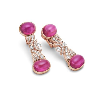 BGL-269927两主石蛋形石头耳环