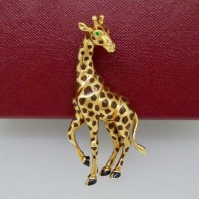 KDY-MTSJ12155长颈鹿胸针