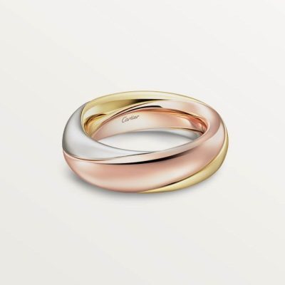 KDY-B4240810光金三环三色戒指