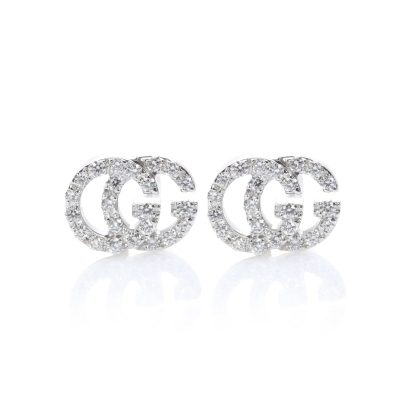 GC-481678 5x7mm双GG字母虎口耳环