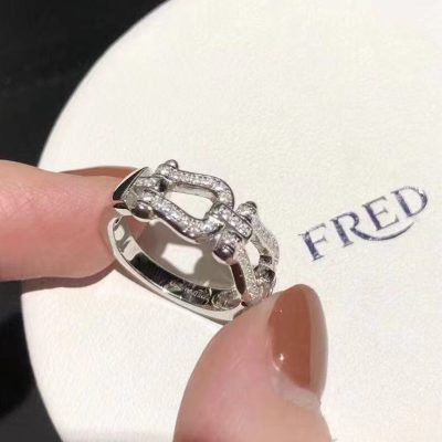 FLD-58418马蹄梯方戒指