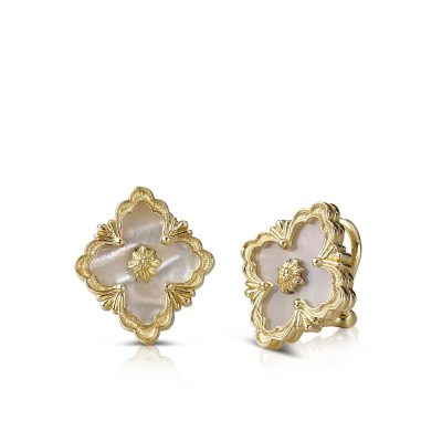 BQLT--ES972755奥佩拉彩色纽扣耳环、凌形花、欧式四叶草耳夹