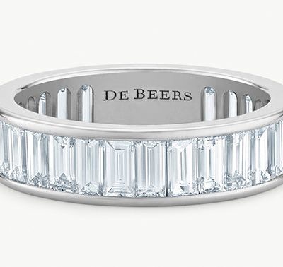 DBES-R103134梯方戒指（5mm宽）