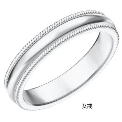 HW-WBN2103538珠珠齿轮女戒3.2mm