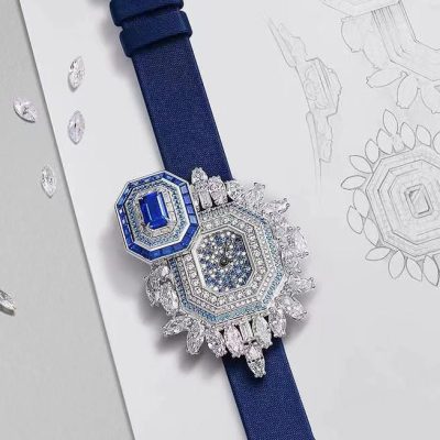HW手表、吊坠、胸针、手链三用款（不含表链、主石6.2x4.85mm）