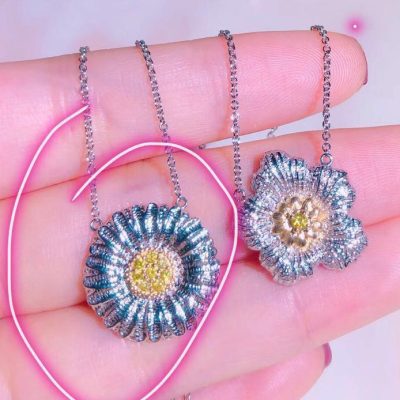 TIF64699081菊花栓链吊坠