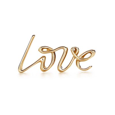 TIF71139612素金LOVE字母吊坠