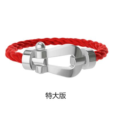 FLD-0B0167-6B1168特大号光金马蹄手链