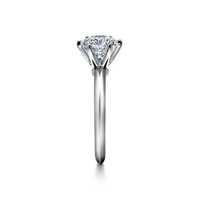 TIF-996449六爪剑脊直臂戒指1.2CT8#