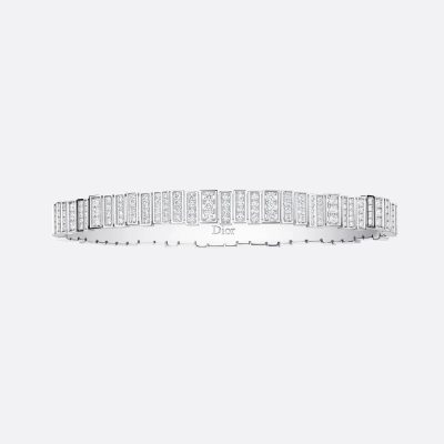 DIOR-JGEM94025满钻长方条拼块手镯