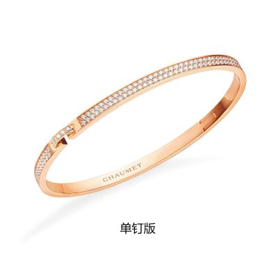 SM-083555单钉版斜杠手镯半满钻