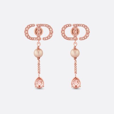 DIOR-E1859PTCCY字母CD开口耳钉25mm