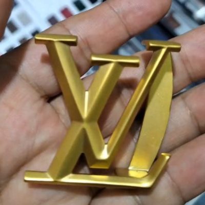 LV-M9346U素金LV字母皮带扣