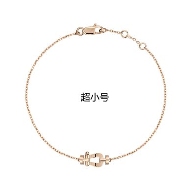 FLD-6B1141超小号光金马蹄绳手链客版