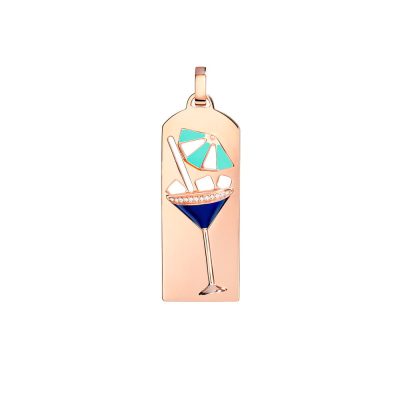 FLD-3B0296鸡尾酒酒杯吊牌吊坠