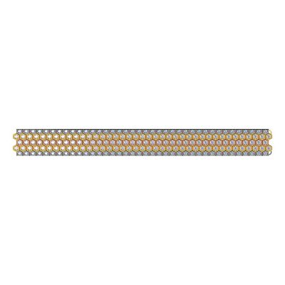 SM-089199宽17.5mm满钻蜂巢手链